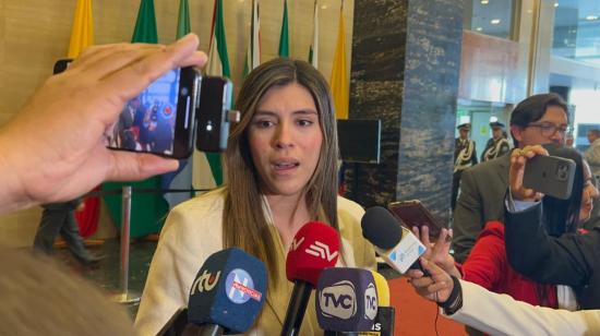 "Verónica Abad es una conspiradora completa", dice Valentina Centeno, jefa de la bancada oficialista