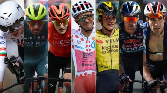 Estos son los ciclistas favoritos a ganar la Vuelta a España 2024.