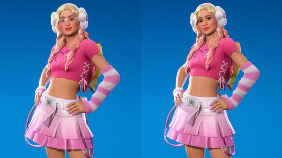 Skin de Karol G en Fortnite.