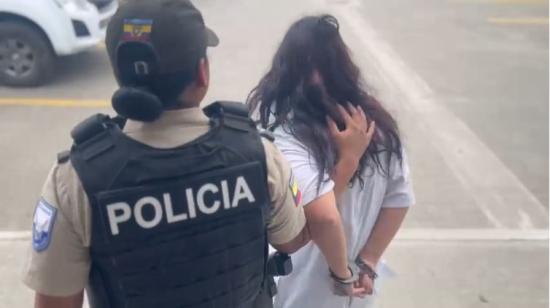 Gabriela P., de 32 años, fue detenida por supuestamente participar en el secuestro de un hombre.