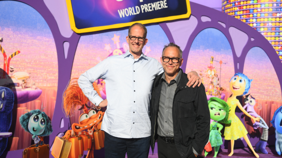 Pete Docter, CCO, Pixar y Jonas Rivera asisten al estreno mundial de 'Inside Out 2' de Disney y Pixar.