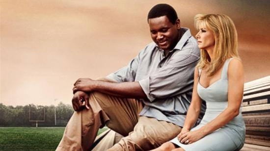 Imagen del póster promocional de la película 'Un sueño posible' ('The blind side', por su título original en inglés), estrenada en el año 2009.