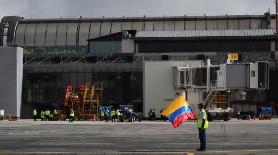 Pista del aeropuerto José María Córdova, de Medellín, el 27 de junio de 2024.