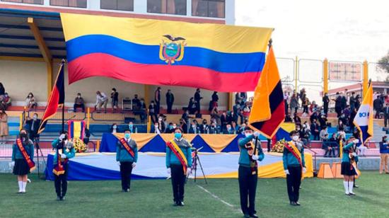 Así se realizará el Minuto Cívico en escuelas y colegios de Ecuador, incluyendo el canto del Himno Nacional