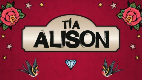 Imagen gráfica de la telenovela "Tía Alison".