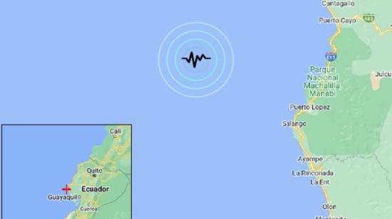 Reporte de un temblor en Manabí, el 28 de agosto de 2024.