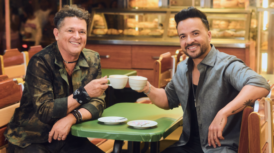 Luis Fonsi encabeza la lista del 'Latin Pop Airplay' de Billboard con su éxito 'Santa Marta' con Carlos Vives.