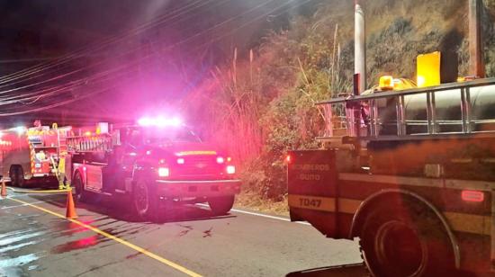 Bomberos informaron que el incendio en el sector de la cima de La Libertad fue controlado la noche de este 28 de agosto.