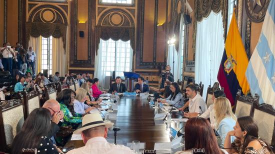 Reunión del Concejo Cantonal de Guayaquil.