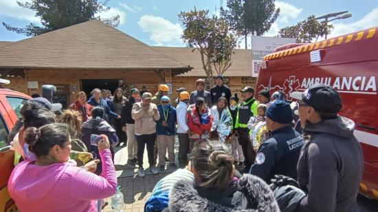 Turistas perdidos en el volcán Cotopaxi