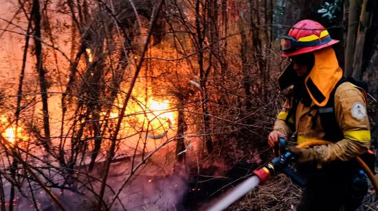 "En media hora creció toda la candela": Habitante de La Cocha cuenta cómo ocurrió el incendio forestal en Pifo