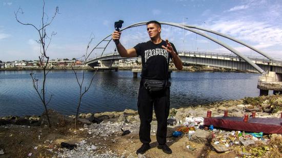 El youtuber Zazza también prepara un video sobre la Isla Trinitaria.