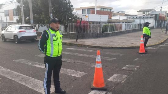 Operativo vial por la inauguración del Congreso Eucarístico Internacional, en el sector del Bicentenario, el 8 de septiembre de 2024.