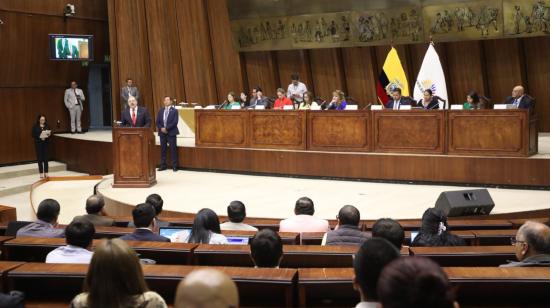 Este 18 de septiembre de 2024 hubo actividades presenciales en la Asamblea. Pero el jueves 19 se acogerá a la virtualidad.