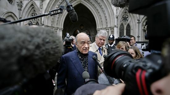 El multimillonario egipcio Mohamed Al-Fayed en una fotografía de octubre de 2007.