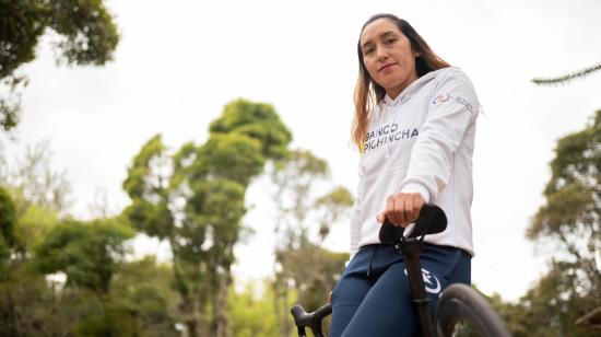 Miryam Núñez, durante una entrevista con PRIMICIAS en Quito, el 21 de agosto de 2024.