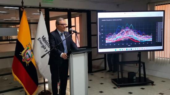 En vivo: Gobierno actualiza la situación de las hidroeléctricas y de los apagones en Ecuador