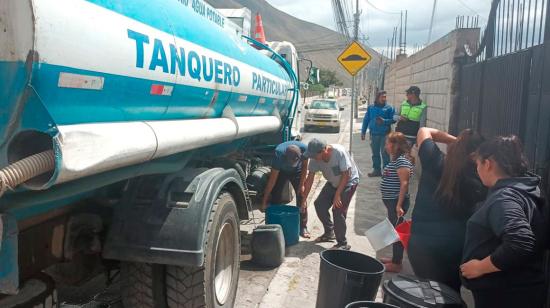 No habrán cortes de agua en barrios altos de Quito, este miércoles 25 septiembre