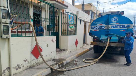 Horarios de cortes de agua en Quito, este 7 de octubre de 2024