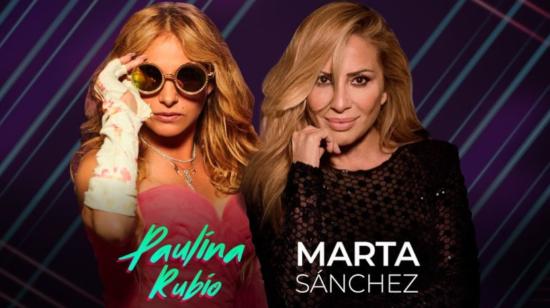 Paulina Rubio y Martha Sánchez se presentarán en Guayaquil el 21 de noviembre de 2024.