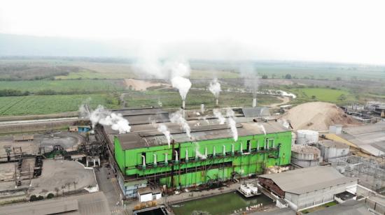 Instalaciones del Ingenio La Troncal, de EQ2, en el cantón La Troncal, en Cañar.