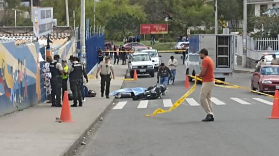 Un hombre de 35 años fue asesinado en Cuenca la tarde de este 15 de octubre de 2024.