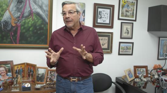 Jimmy Jairala, candidato presidencial Centro Democrático