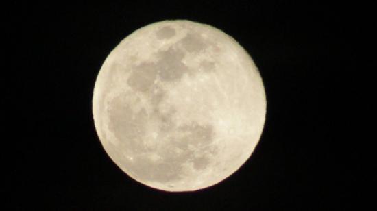 La Luna del Cazador en Quito, 17 de octubre de 2024.