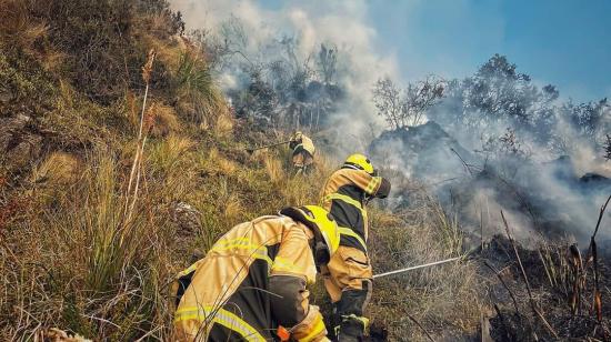 Incendios Ambato.