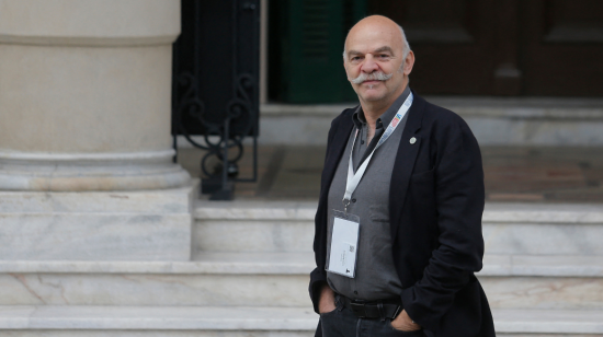 Martín Caparrós llega al VIII Congreso Internacional de la Lengua Española, 2019.