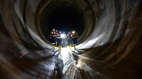 Concluye la reparación del túnel de carga Toachi-Alluriquín del proyecto hidroeléctrico Toachi Pilatón