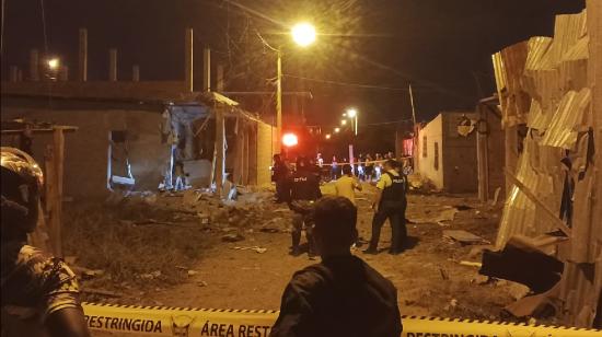 Ataque con explosivos deja cuatro viviendas afectas en el norte de Machala