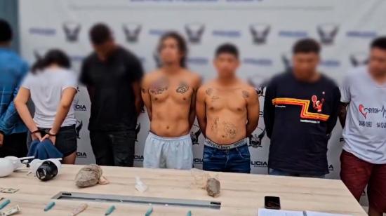 Nueve detenidos tras operativos en Nueva Prosperina, el sector más riesgoso de Guayaquil