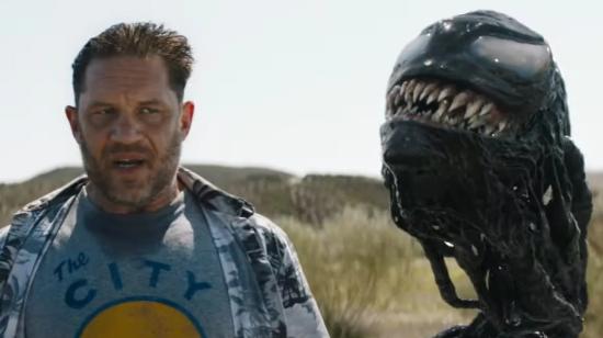 Tom Hardy en una escena de 'Venom: El últino baile'.