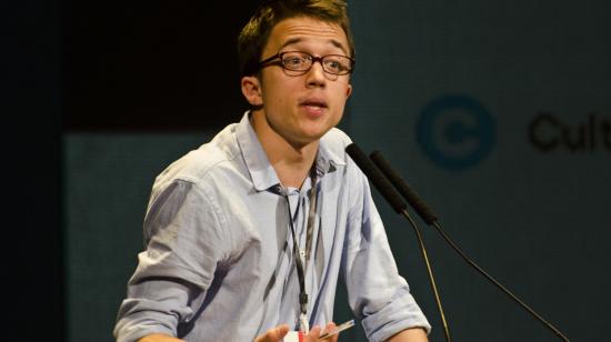 Fotografía de archivo del exdiputado y portavoz del partido español Sumar, Íñigo Errejón, en un foro organizado por el Ministerio de Cultura argentino en marzo de 2015.