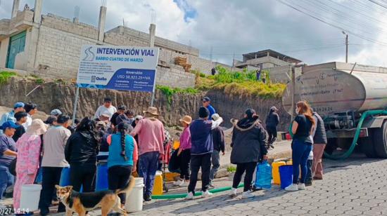 Horarios de cortes de agua en Quito para este lunes 28 de octubre de 2024