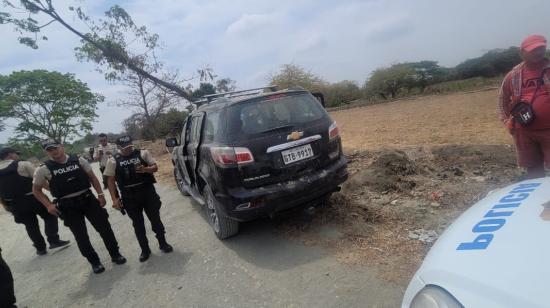 Policías habrían encontrado el vehículo de la exalcaldesa de Colimes este 1 de noviembre de 2024.