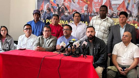 Sindicatos de trabajadores y organizaciones indígenas preparan marchas en Ecuador, aunque por separado