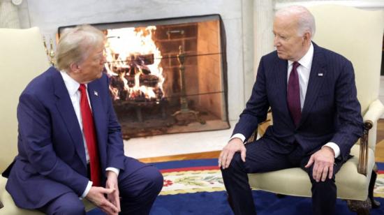 Donald Trump y Joe Biden