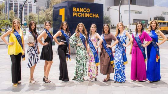 Candidatas a Reina de San Francisco de Quito, 14 de noviembre de 2024.