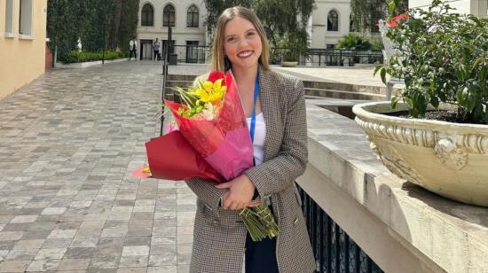 Camila Nogales, hija de la expresentadora de televisión Úrsula Strenge, en una foto compartida el 9 de mayo de 2024.