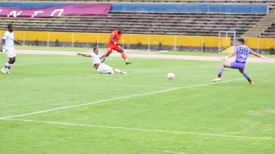 Gol de Jonathan Betancourt de La Unión sobre Atlético Vinotinto en la semifinal de ida de la Segunda categoría, el 29 de noviembre de 2024.