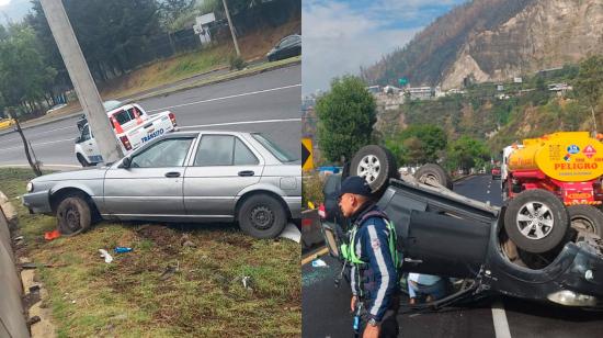 Accidentes de tránsito registrados en Quito este 4 de diciembre de 2024.