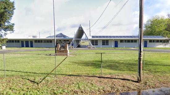 Imagen de la escuela donde ocurrió el tiroteo donde dos niños resultaron heridos este 4 de diciembre de 2024.