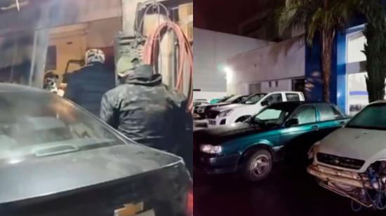 Allanamientos para capturar a banda dedicada al robo de carros en Quito.