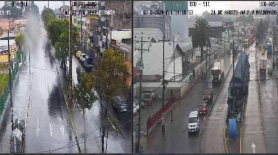 Lluvia en Quito