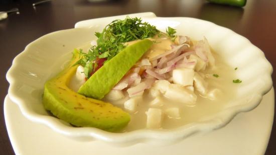 Ceviche de Jipijapa, uno de los platos emblemáticos de Manabí. La provincia fue declarada este 10 de diciembre de 2024 Región Gastronómica Mundial 2026.