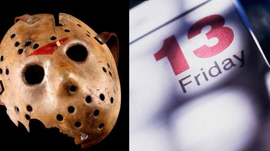 Máscara de Jason Voorhees, conocido persona de la película de terror 'Viernes 13'.