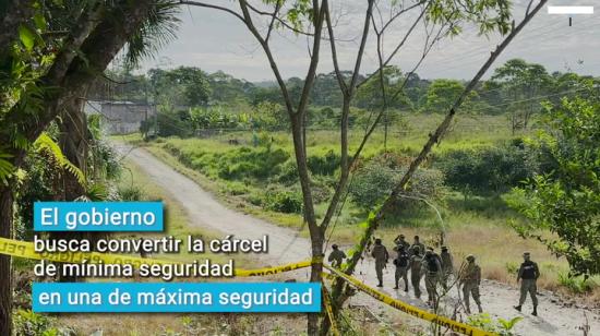 Alrededor de las 25 hectáreas de terreno que el SNAI usará construir su nueva cárcel de máxima seguridad en Archidona, existen casas, comunidades indígenas y centros educativos.