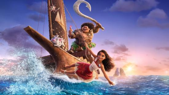 Escena de 'Moana 2', película de 2024.